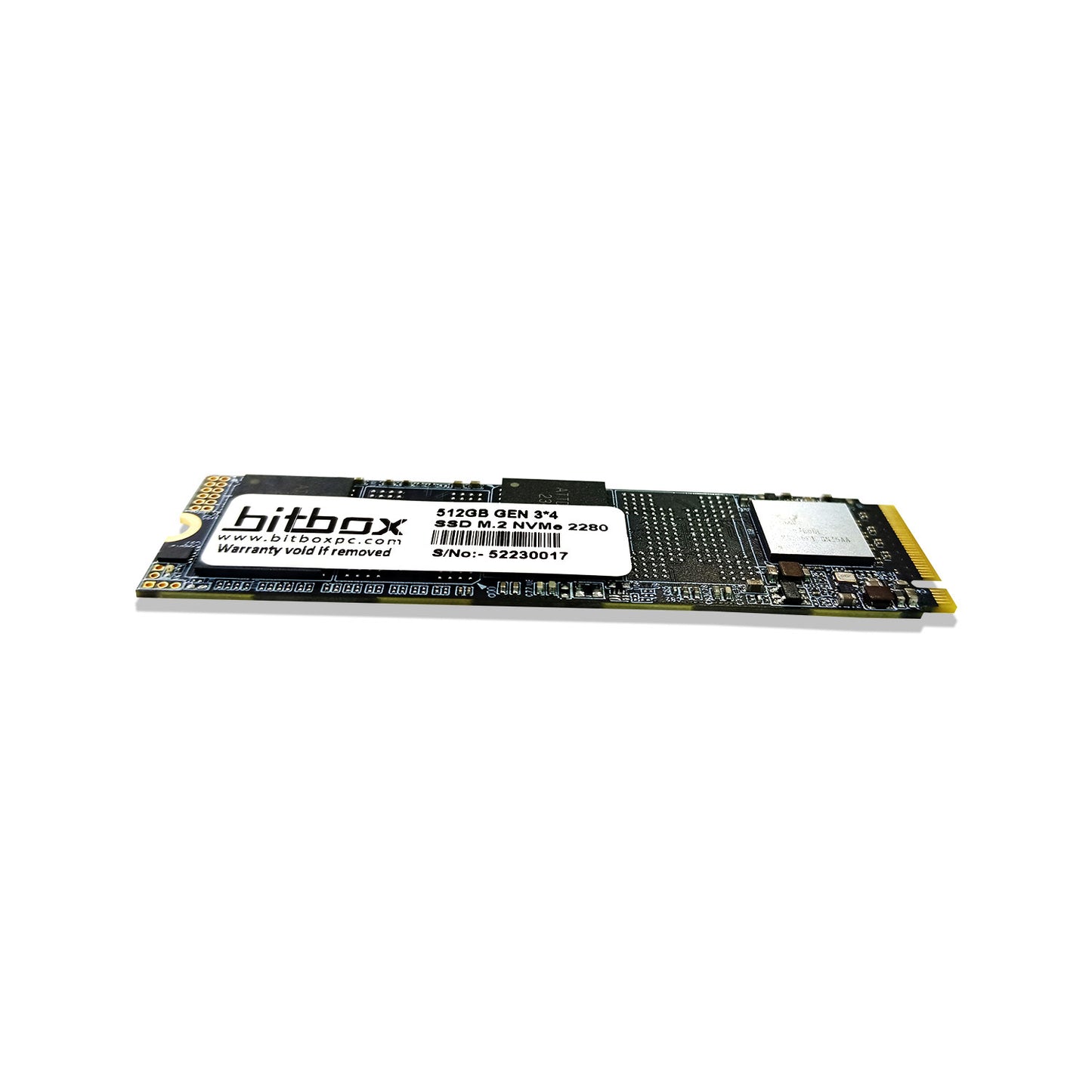 BitBox 512GB SSD M.2 NVME 2280 PCI Express Gen3 & Gen4 for Laptop, Desktop