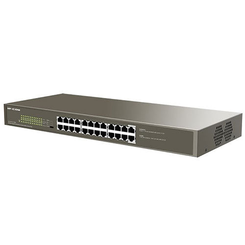 IP-COM G1124P-24-250W 24-पोर्ट गीगाबिट रैकमाउंट स्विच 24-पोर्ट PoE के साथ