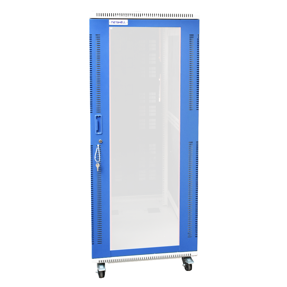Buy Netshell Network & Server Rack with Accessories (24U, 600X600) – Oshora