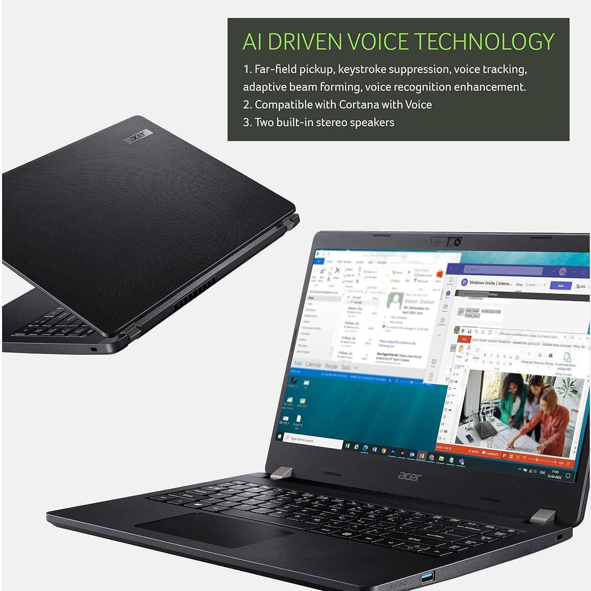 Refurbished Acer TravelMate P214 Core i5 11th Gen 8GB 256GB SSD Laptop