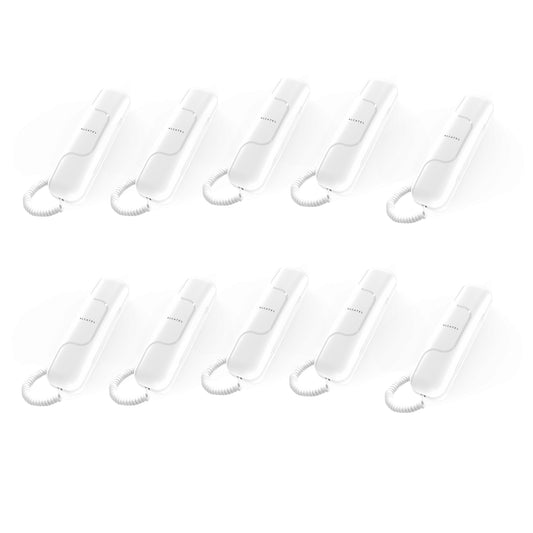 Alcatel T06 Wall Mount Corded Landline Phone White (Pack Of 10)