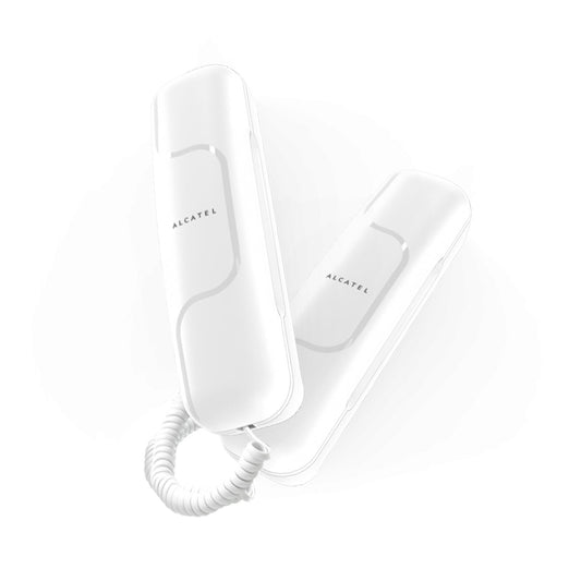 Alcatel T06 Wall Mount Corded Landline Phone White (Pack Of 2)