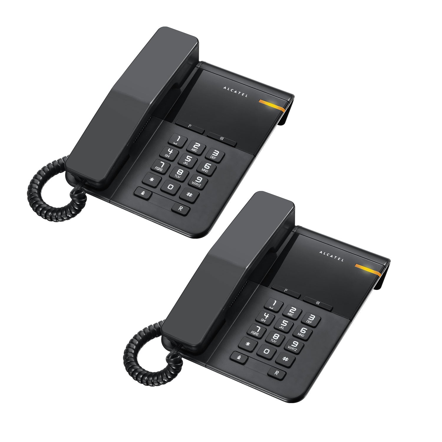 Alcatel T22 Corded landline Phone with Flashing Visual Ringer Indicato ...