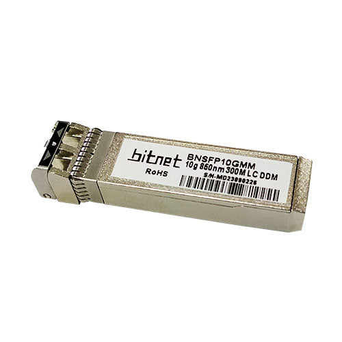 BitNet BNSFP10GMM Multi Mode 850nm 300M LC DDM DUAL Fiber Module SFP