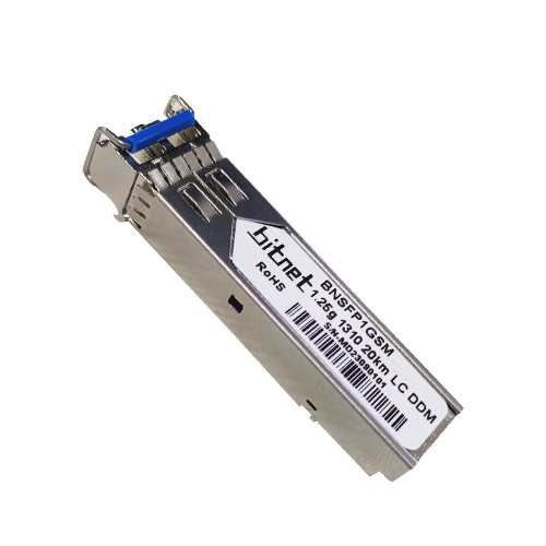 BitNet BNSFP1GSM Single Mode 1.25G 1310 20KM LC DDM Fiber Module SFP