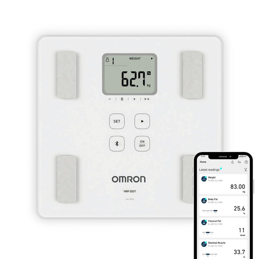 Omron HBF 222T Complete Digital Body Composition Monitor With Bluetooth