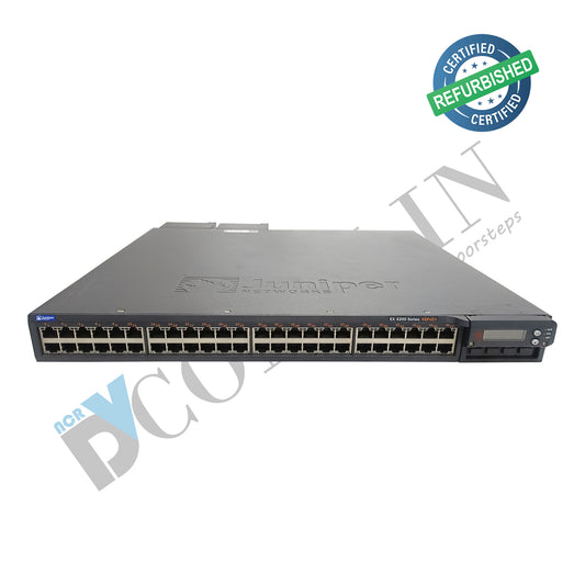 Refurbished Juniper EX4200-48PX 48-Port PoE+ Gigabit Ethernet Switch with Dual Power Supply