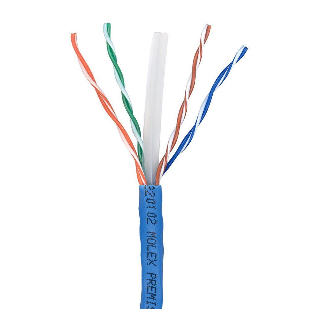 Molex PowerCat 6 UTP PVC LAN Cable Blue (CAA-00077-BL)