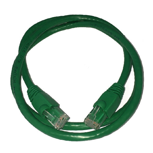 Molex PCD-01000-OJ Cat 5 Patch Cable 0.5m Green (Pack of 10)