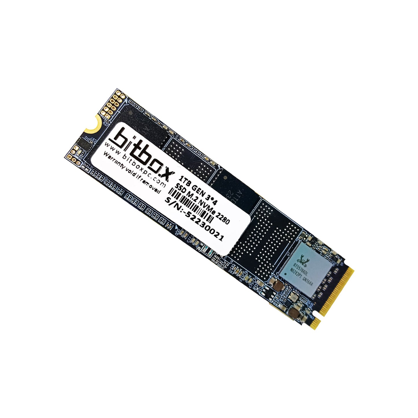 BitStor by BitBox 1TB SSD M.2 NVME 2280 PCI Express Gen3 & Gen4 for Laptop, Desktop