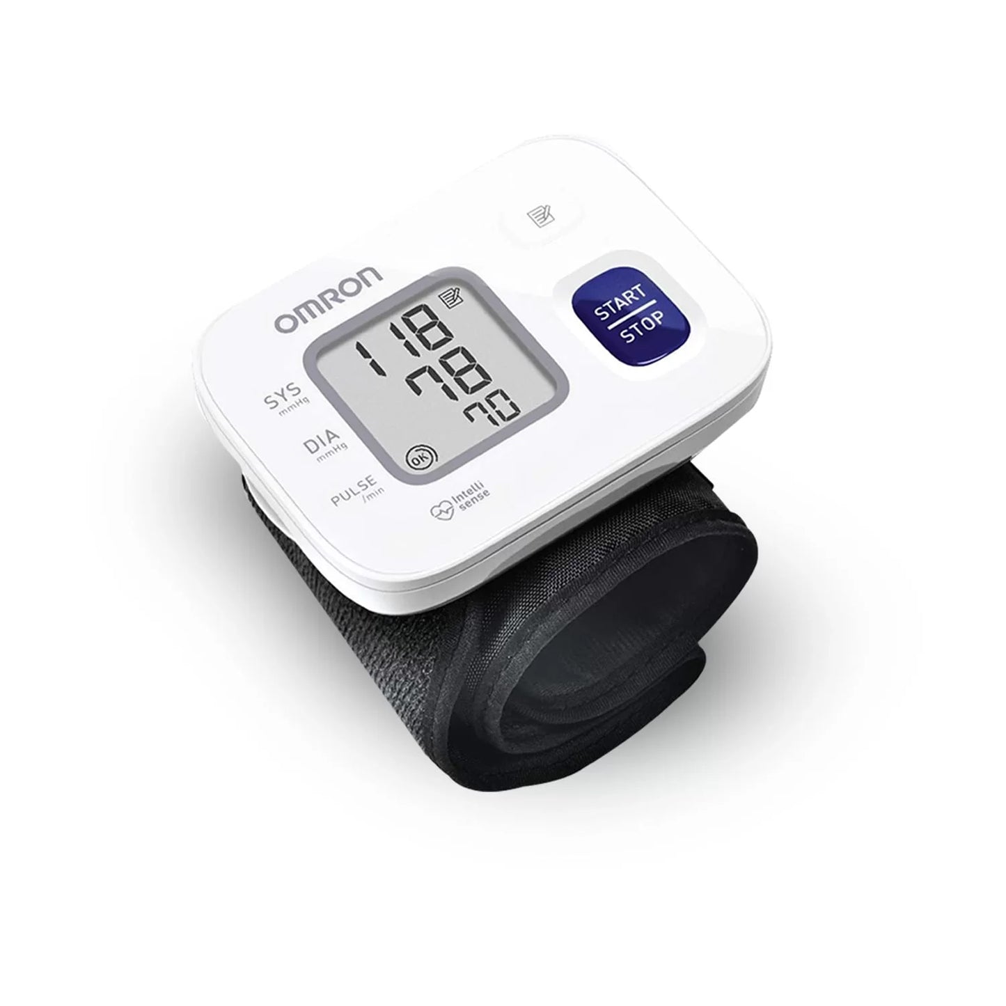 Omron HEM 6161 Wrist BP Monitor with 30 Memory & Storage Case