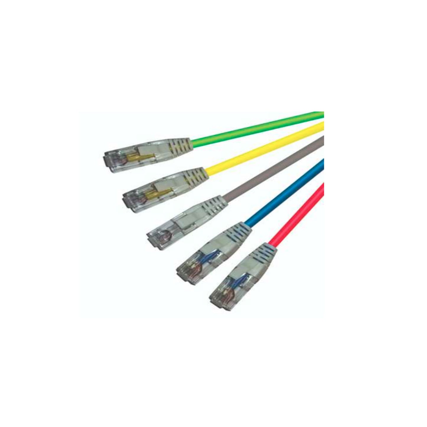 R&M CAT 6A UTP Patch Cable 3ft Grey-LSZH R830779