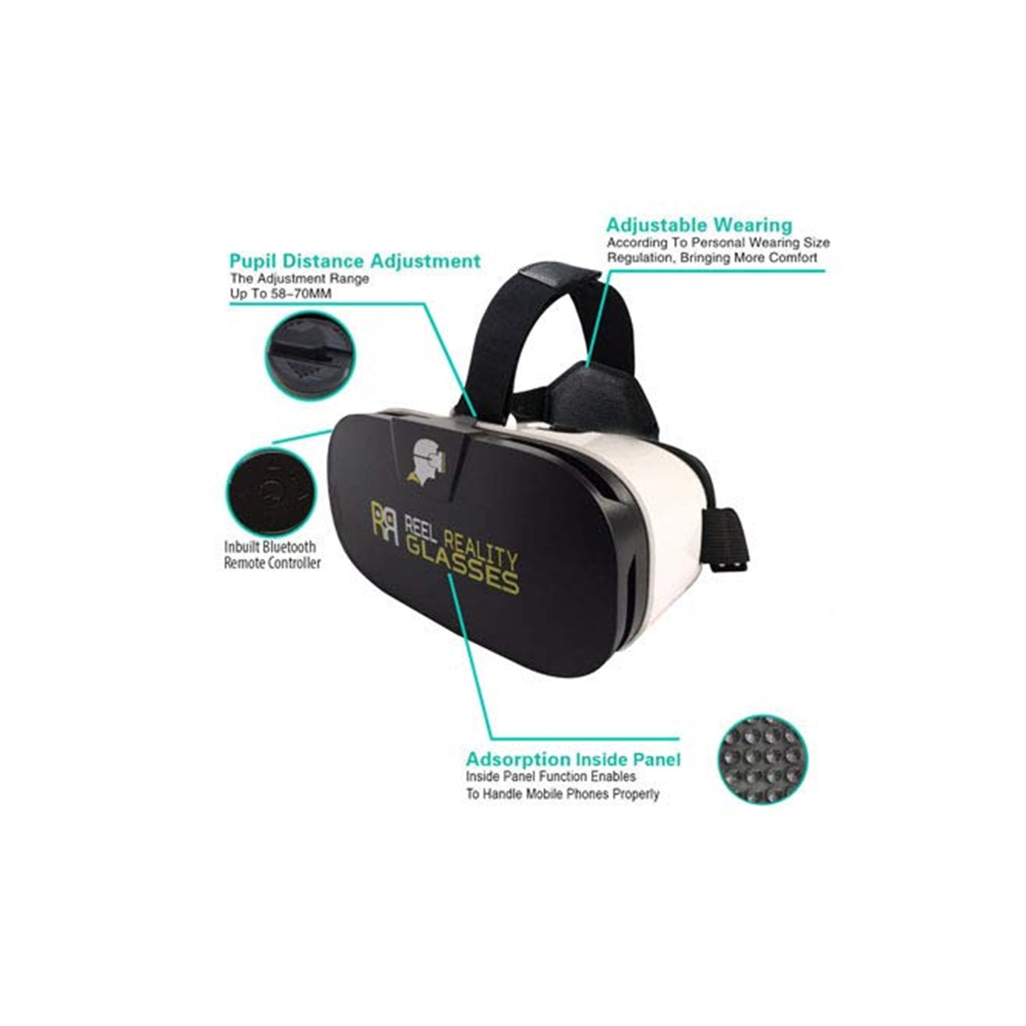 Reel Reality 3D Virtual Reality Headset/Glasses for Corporate/Personal