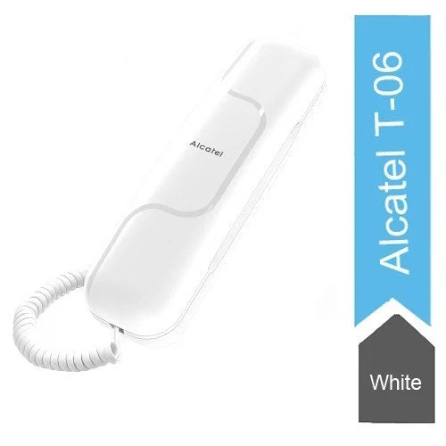 Alcatel T06 Wall Mount Corded Landline Phone White (Pack Of 2)