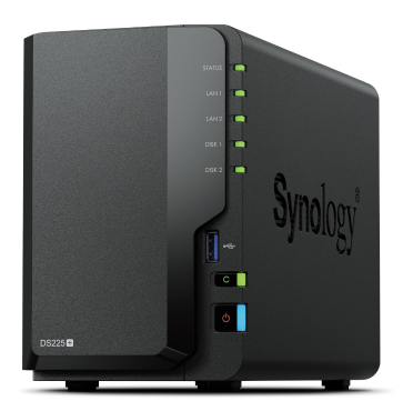 Synology Diskstation NAS 2 Bay DS225+ Storage Solution
