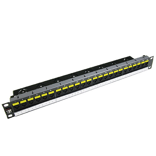 Molex PID-00174 CAT 5 24 Port Jack Panel (Modular)