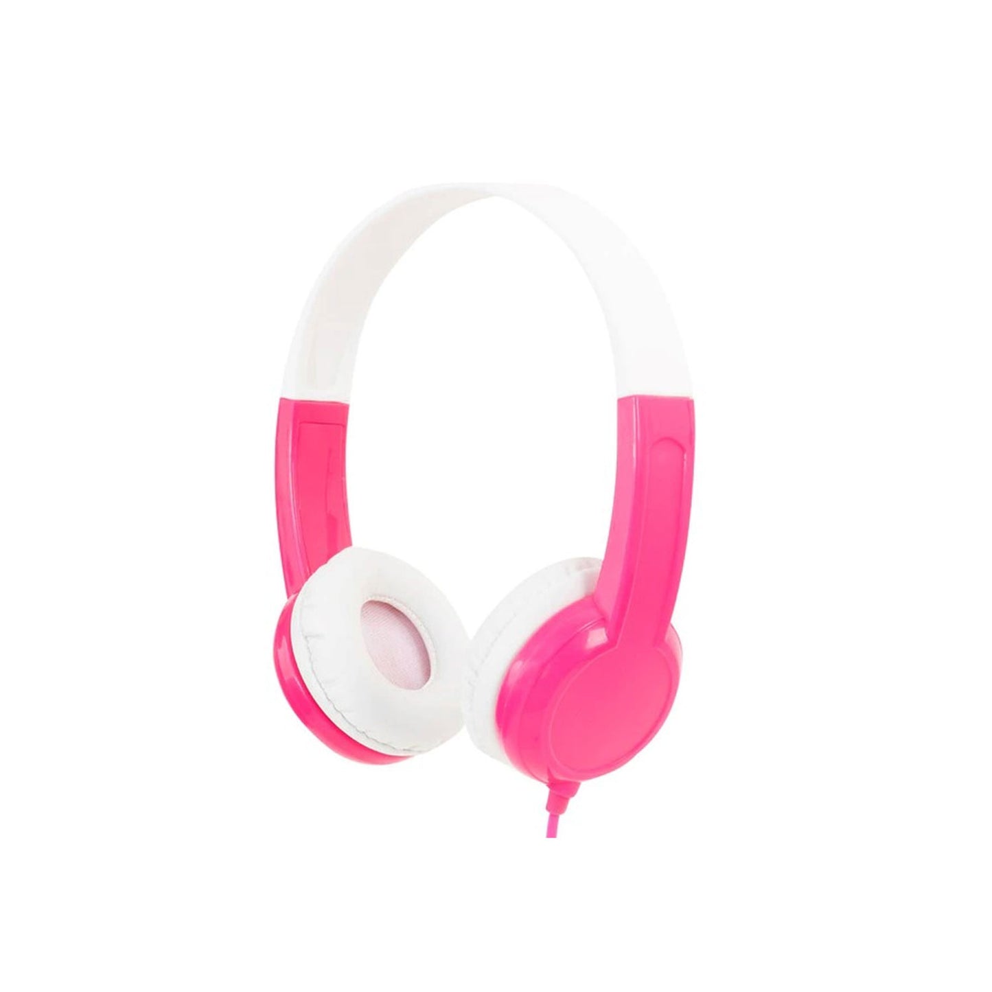 Refurbished Onanoff Buddyphones Travel Buddies Kids Safety Volume Headphone 85db Safe Audio (BP-PINK-FD)