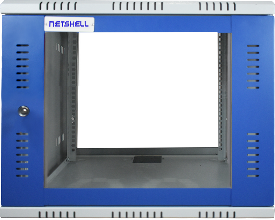 Buy Netshell Wall Mounting Rack with Accessories-(9U, 600X500) – Oshora