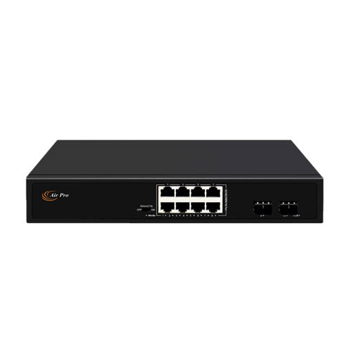 AirPro AP-ESG1910P-2SF, 10/100/1000M Smart Long Range PoE Switch