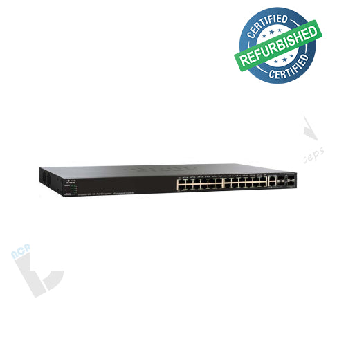 Refurbished CISCO SG350-28P Managed Switch