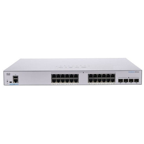 Cisco CBS350-24T-4G 24 Port 10/100/1000 Gigabit Ethernet Switch with 4 Gigabit SFP