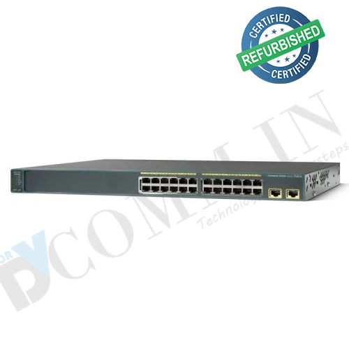 Refurbished Cisco WS-C2960-24TT-L Switch