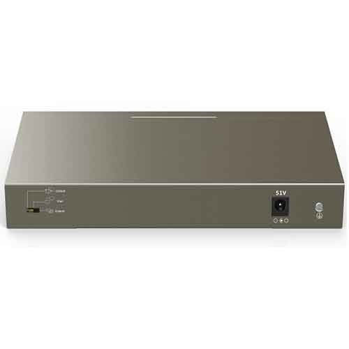 IP-COM F1110P-8-102W 8-पोर्ट10/100Mbps+2 गीगाबिट डेस्कटॉप स्विच 8-पोर्ट PoE के साथ