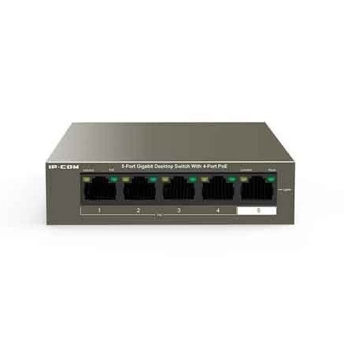 IP-COM G1105P-4-63W 5-Port Gigabit Desktop Switch with 4-Port PoE