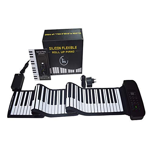 k's Foldable Musical Keyboard 88 Keys Roll Up Piano