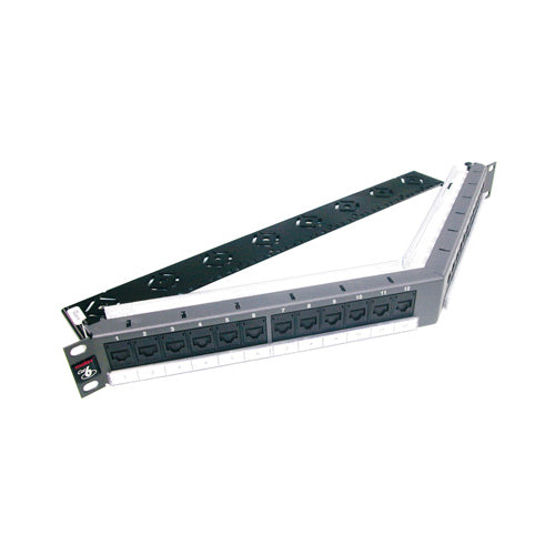 Molex PID-00156-Cat 6 Angled Patch Panel