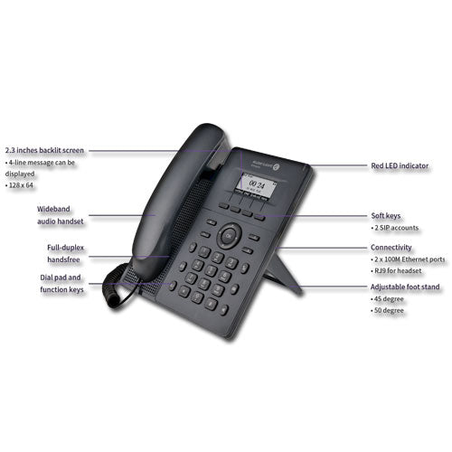 Alcatel Lucent Enterprise Halo H2P DeskPhone