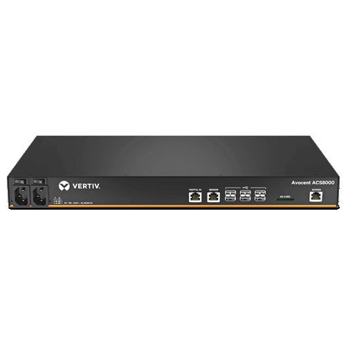 Vertiv Avocent ACS8032DAC-404 - ACS 8000 32-Port Dual-AC Console Server w/ Modem